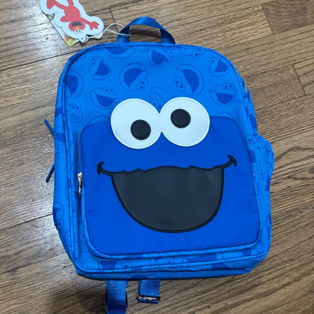 Cookie Monster Backpack - Picture 1 of 5